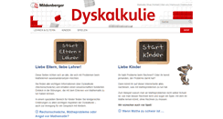 Desktop Screenshot of dyskalkulie-im-netz.de
